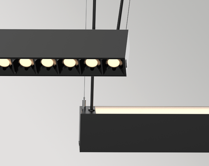 Direct/Indirect Symmetrical Baffles-BISO-P